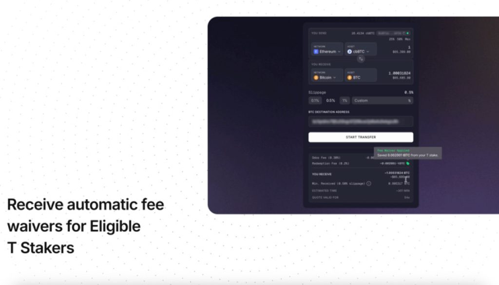 Stake aware automatic fee waiver Threshold 1772549678VNyVtm75b9