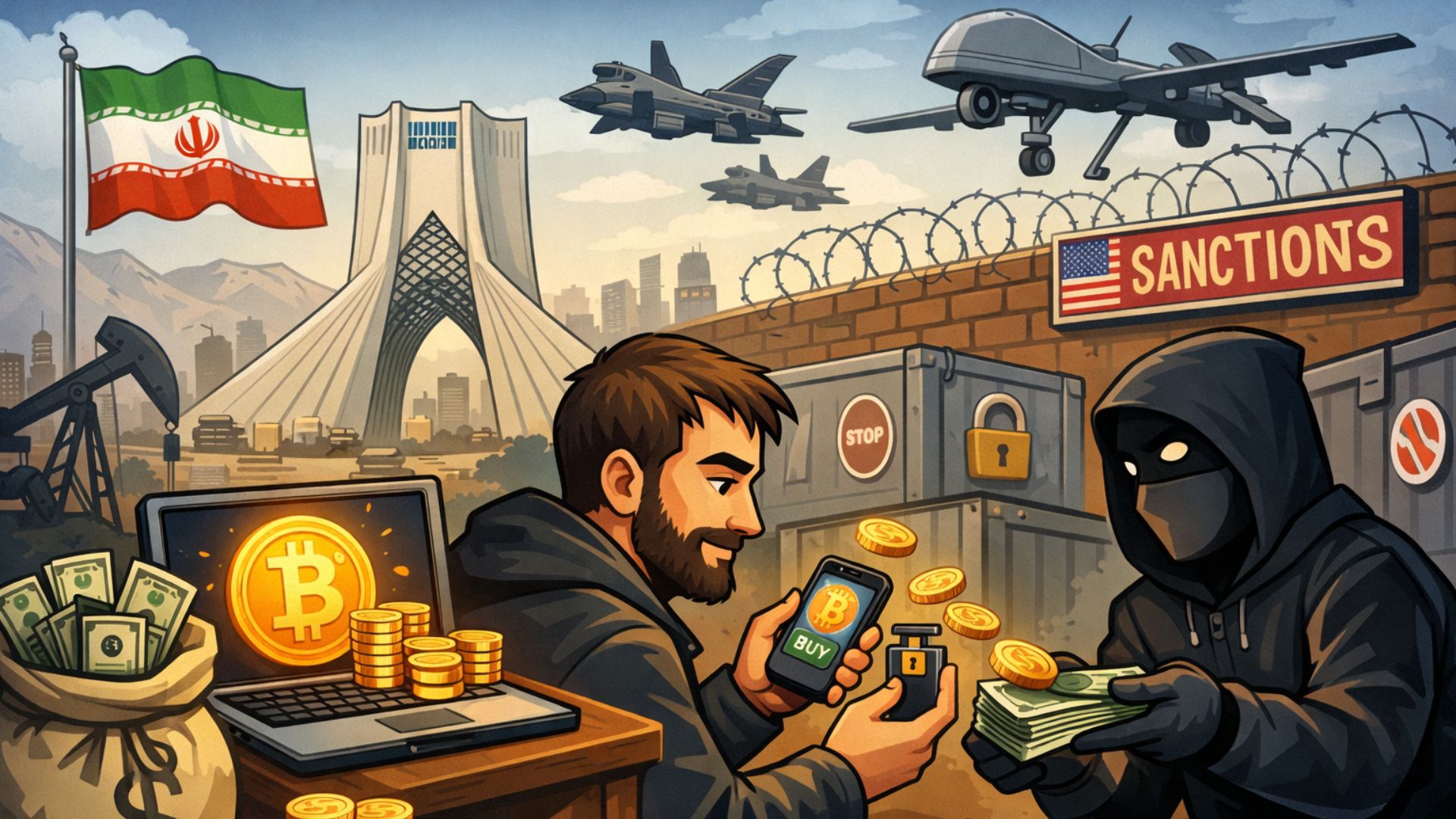 buy Bitcoin in Iran under sanctions