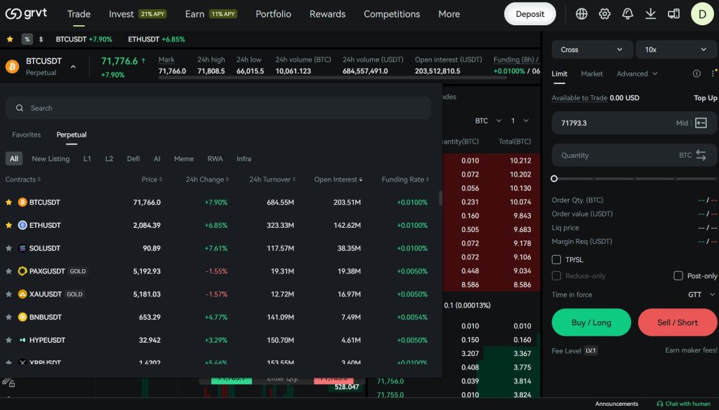 Grvt Airdrop Guide: Earn and Maximize Your $GRVT Tokens 4 https://usethebitcoin.com/wp-content/uploads/2026/03/image6-2.png UseTheBitcoin image2 1
