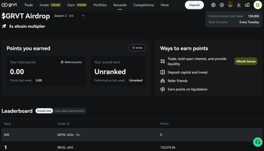 Grvt Airdrop Guide: Earn and Maximize Your $GRVT Tokens 5 https://usethebitcoin.com/wp-content/uploads/2026/03/image6-2.png UseTheBitcoin image8 2