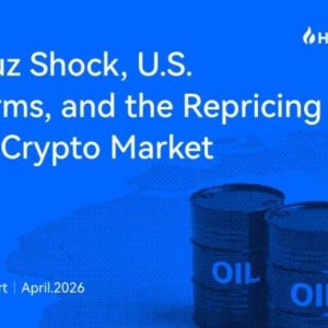 Home 237 UseTheBitcoin HTX Research: How the Hormuz Shock Is Rewriting the Pricing Logic of the Crypto Market