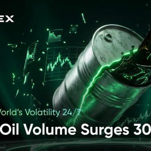 Phemex TradFi Crude Oil Trading Surges 300% as Ceasefire Volatility Sparks Record Demand