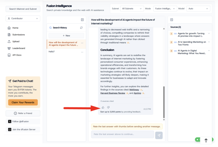 DFusion Airdrop Guide - AI Protocol, Eligibility, and How to Apply 3 https://usethebitcoin.com/wp-content/uploads/2026/04/dFusion-AI.png UseTheBitcoin Screenshot 2026 04 06 at 13.11.32