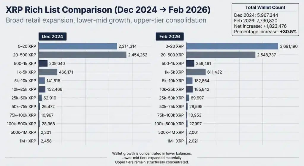 XRP Rich List: Who Holds the Most and What It Signals