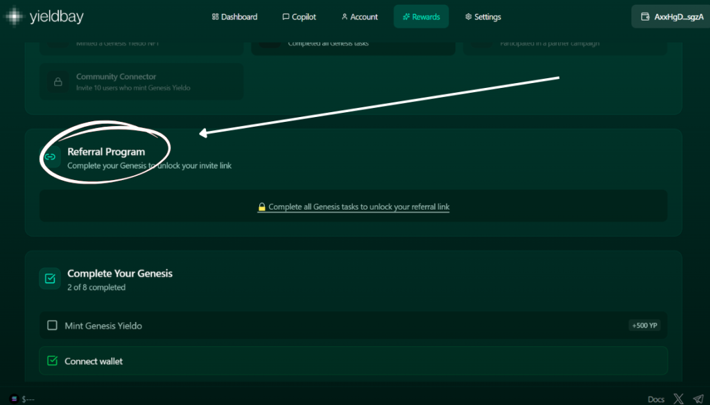 Yieldbay Airdrop Guide: Track Yield Positions & Earn Rewards on Solana 4 https://usethebitcoin.com/wp-content/uploads/2026/04/image6-1.png UseTheBitcoin image5 1