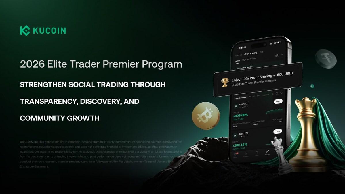 KuCoin Introduces Elite Trader Premier Program to Strengthen Social Trading Through Transparency, Discovery, and Community Growth