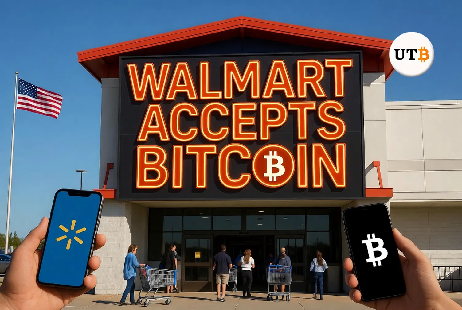 Walmart Now Lets 150 Million Shoppers Buy Groceries With Bitcoin via OnePay – Here Is Exactly How It Works