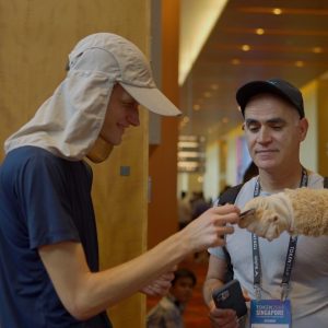 Vitalik Bowed to a Hedgehog. The Project Behind It Just Launched With 8,300 Day-One Users.