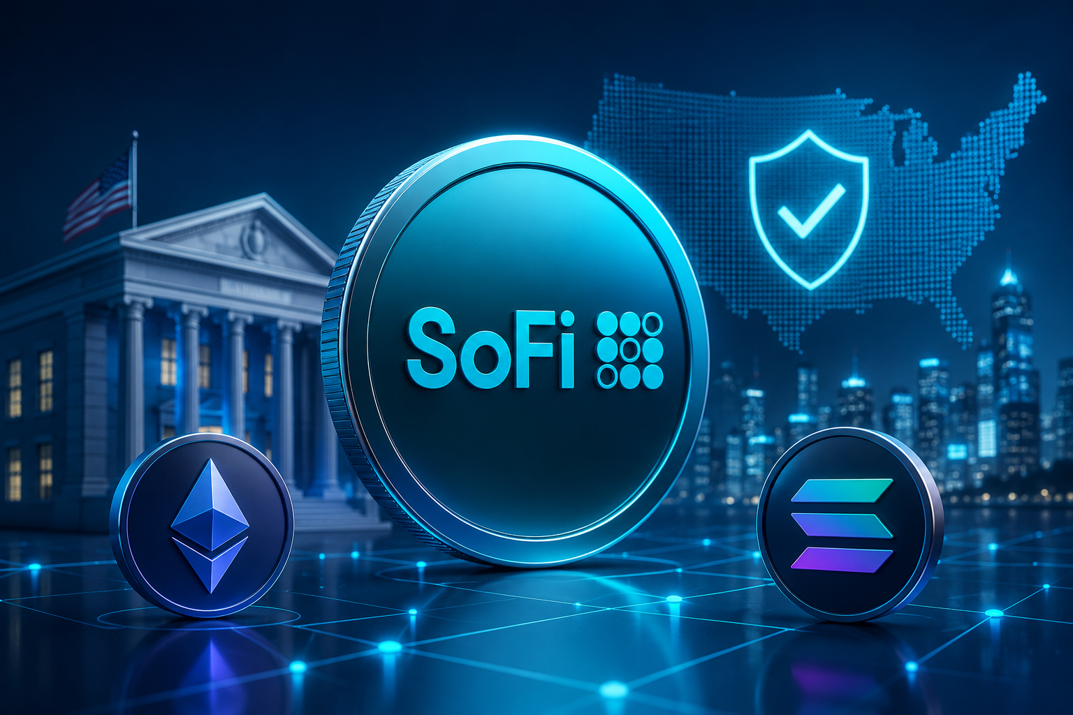 SoFi Launches Fully Reserved Stablecoin on Ethereum and Solana Networks