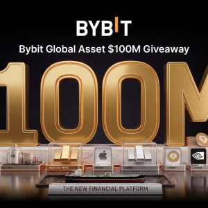 Bybit Unites Crypto and Traditional Finance in $100M RWA Giveaway Across +400 Global Assets