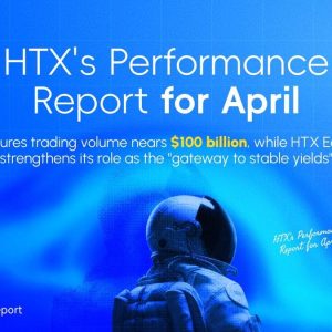 Home 234 UseTheBitcoin HTX Releases April Performance Report: Futures Trading Volume Nears $100 Billion, HTX Earn Strengthens Its Position as a “Gateway to Stable Yields” and Growth Across Business Lines Fuels Ecosystem Expansion