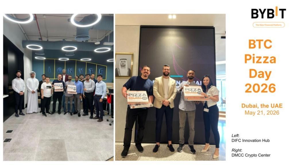 Bybit Delivers: Bybit Celebrated Bitcoin Pizza Day 2026 Across MENA, Reaffirming Commitment to Regional Crypto Ecosystem