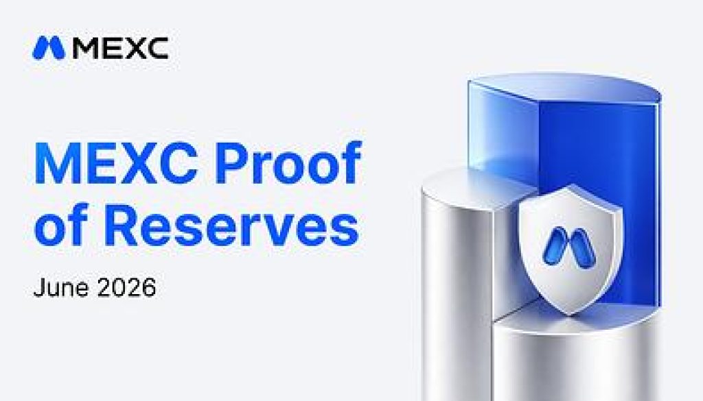 MEXC Releases June 2026 Proof of Reserves with 156.5% Common Reserve Ratio Throughout Main Belongings | UseTheBitcoin MEXC Releases June 2026 Proof of Reserves with 156.5% Common Reserve Ratio Throughout Main Belongings | UseTheBitcoin