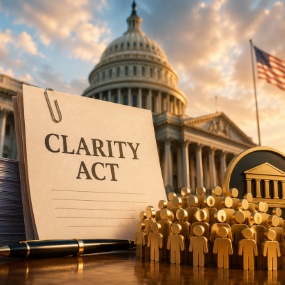 Home 2 UseTheBitcoin CLARITY Act Gains Major Backing as 200+ Organizations Call on Senate