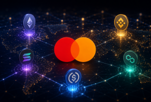 Home 26 UseTheBitcoin Mastercard Expands Stablecoin Settlement Support to Ethereum, Solana, and XRP Ledger
