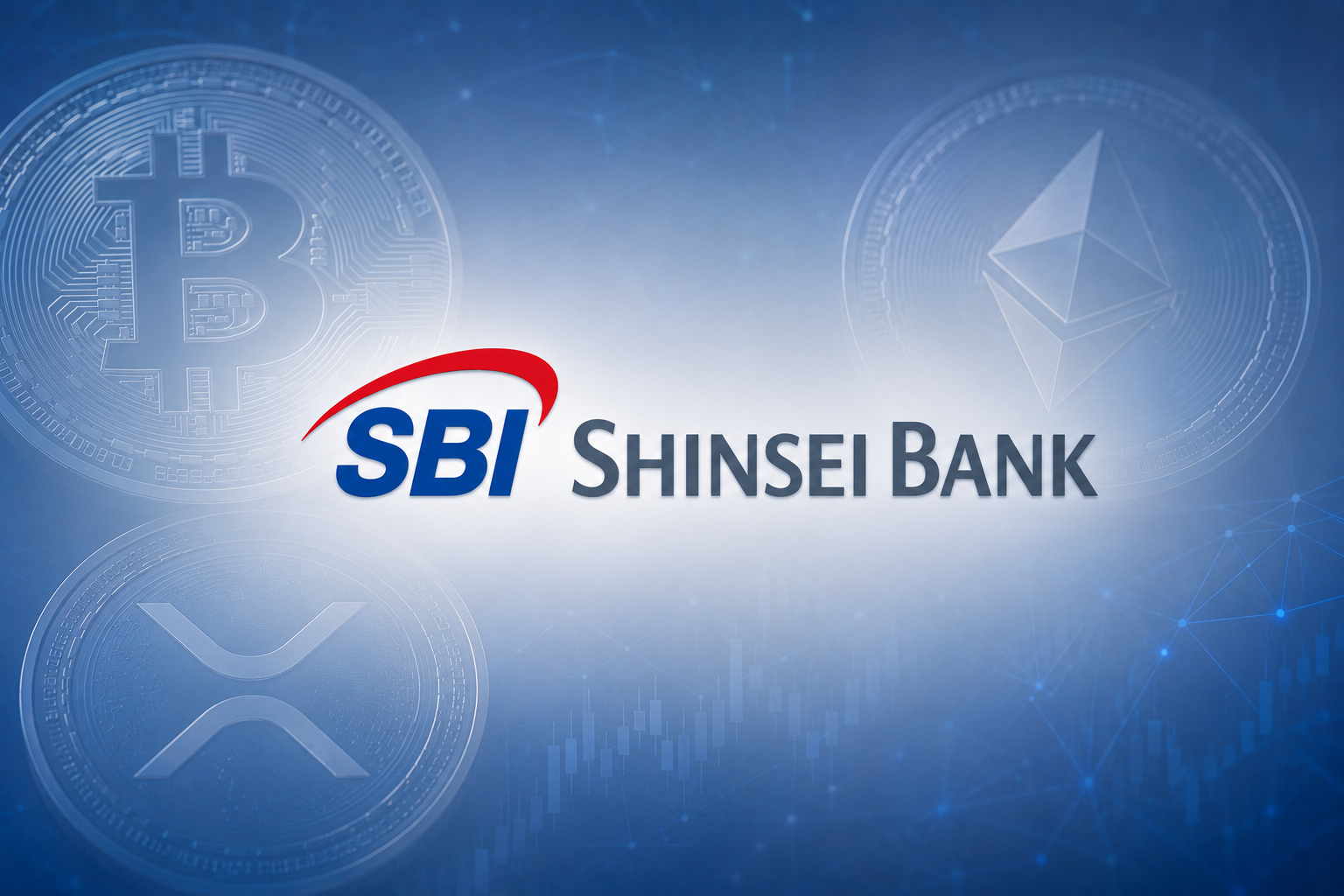 SBI Shinsei Bank Launches Pilot to Convert Deposit Interest Into Bitcoin, Ethereum, and XRP