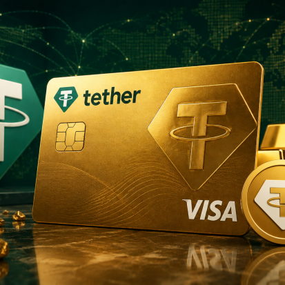 Home 3 UseTheBitcoin Tether and Fasset Roll Out Gold-Backed Visa Card With 6% XAU₮ Cashback