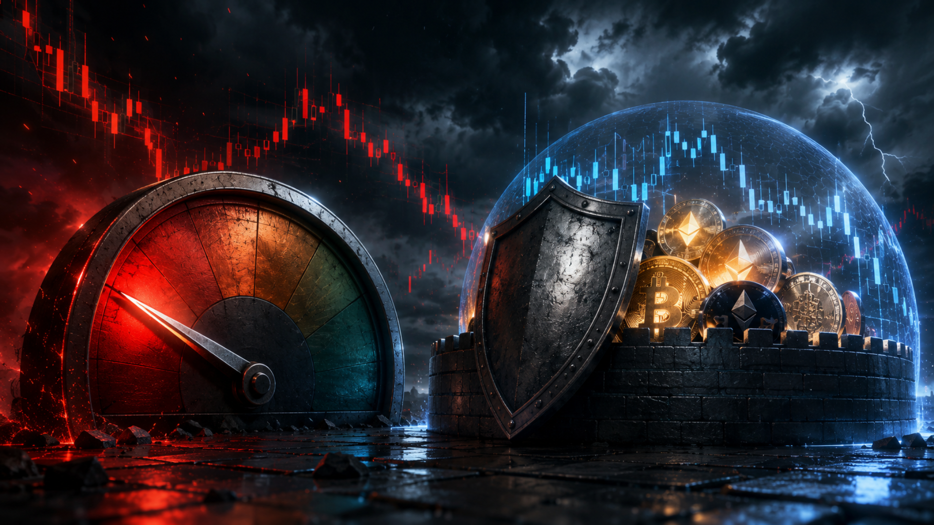 Crypto Fear and Greed Index Hits 12 as Market Turns Defensive