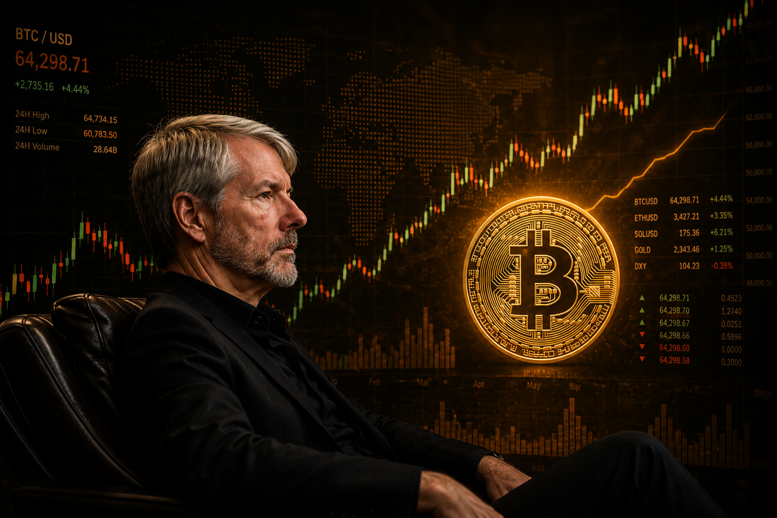 Michael Saylor’s Strategy Makes First Bitcoin Sale in Nearly Four Years, Selling 32 BTC Worth $2.5 Million