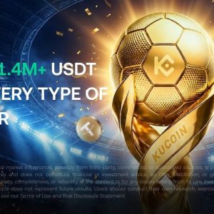 KuCoin Launches Crypto Cup With Up to 1,400,000 USDT Reward Pool During Global Football Season