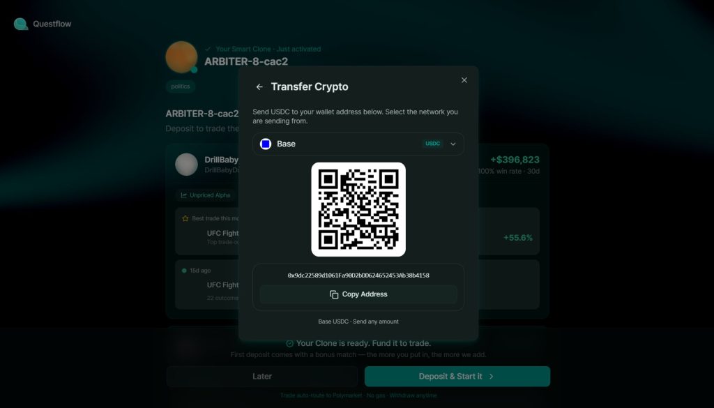 Questflow Airdrop Guide: AI Trading, Smart Clone & Early Rewards 3 https://usethebitcoin.com/wp-content/uploads/2026/06/image2-13.png UseTheBitcoin image3 5