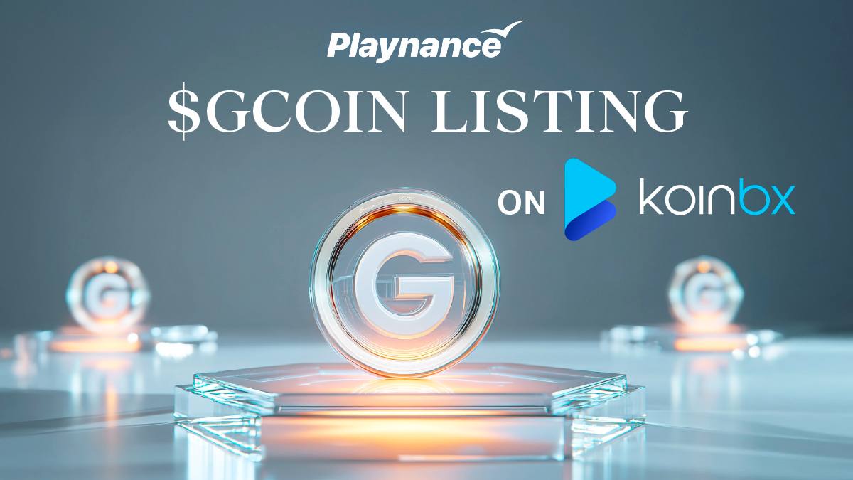 Playnance’s $GCOIN to List on KoinBX Following Rapid Community Growth in India