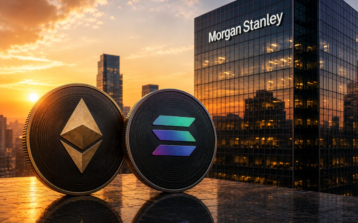 Morgan Stanley ETF Debut Adds Ether, Solana at 0.14% Fee