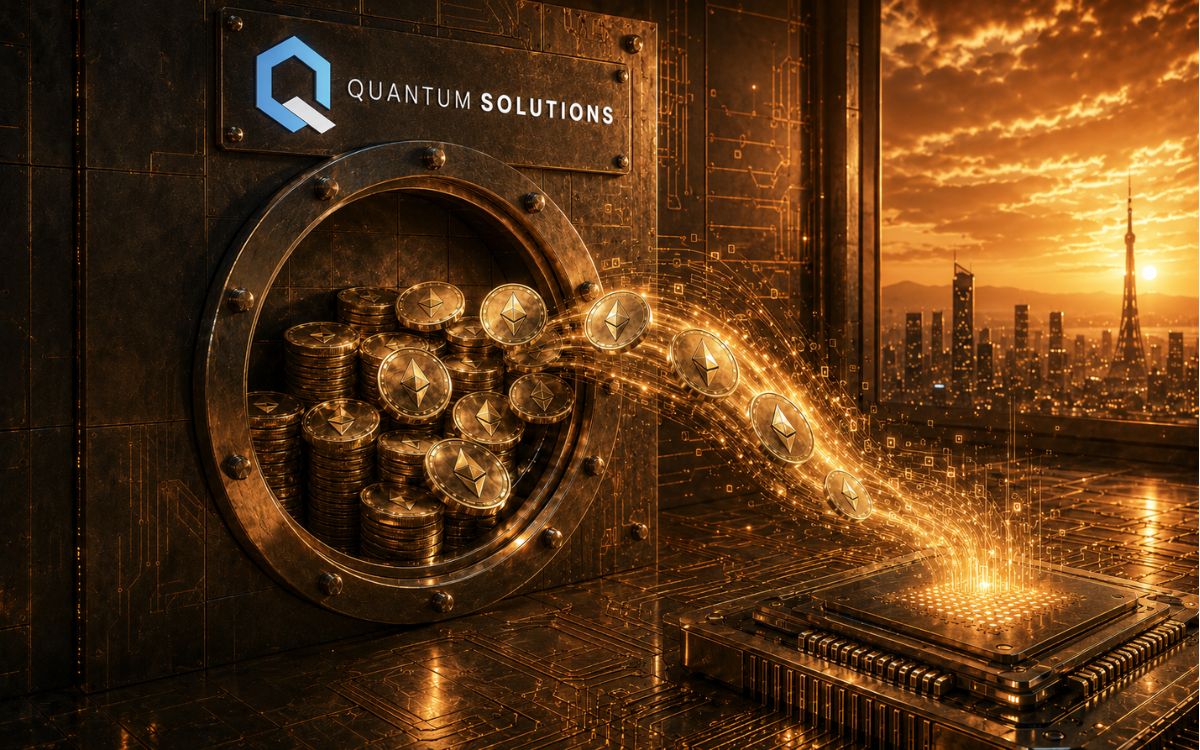 Quantum Solutions Loses Top Japan ETH Spot