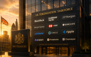 UK Tokenization Task Force Adds 54 Firms, Including BlackRock and Coinbase
