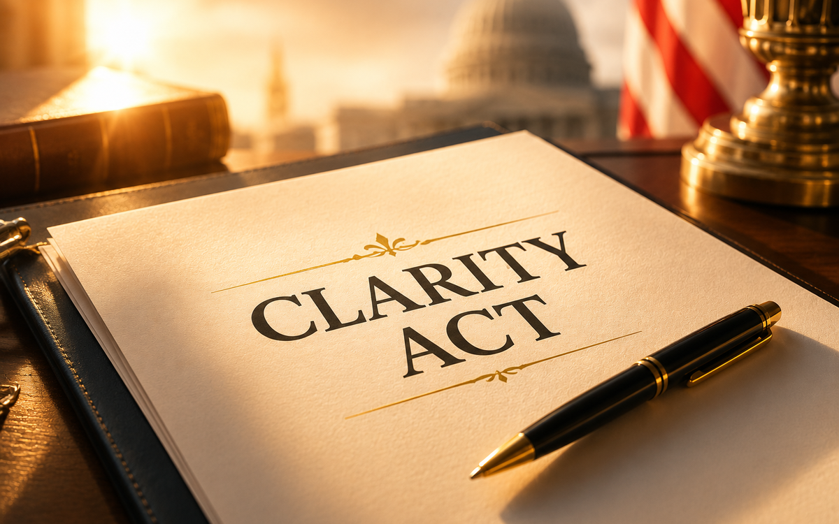 CLARITY Act Field Hearing Set for July 17: What to Know