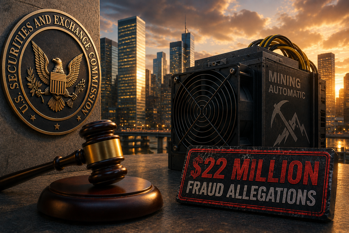SEC Sues Mining Automatic Founder Over $22M Fraud