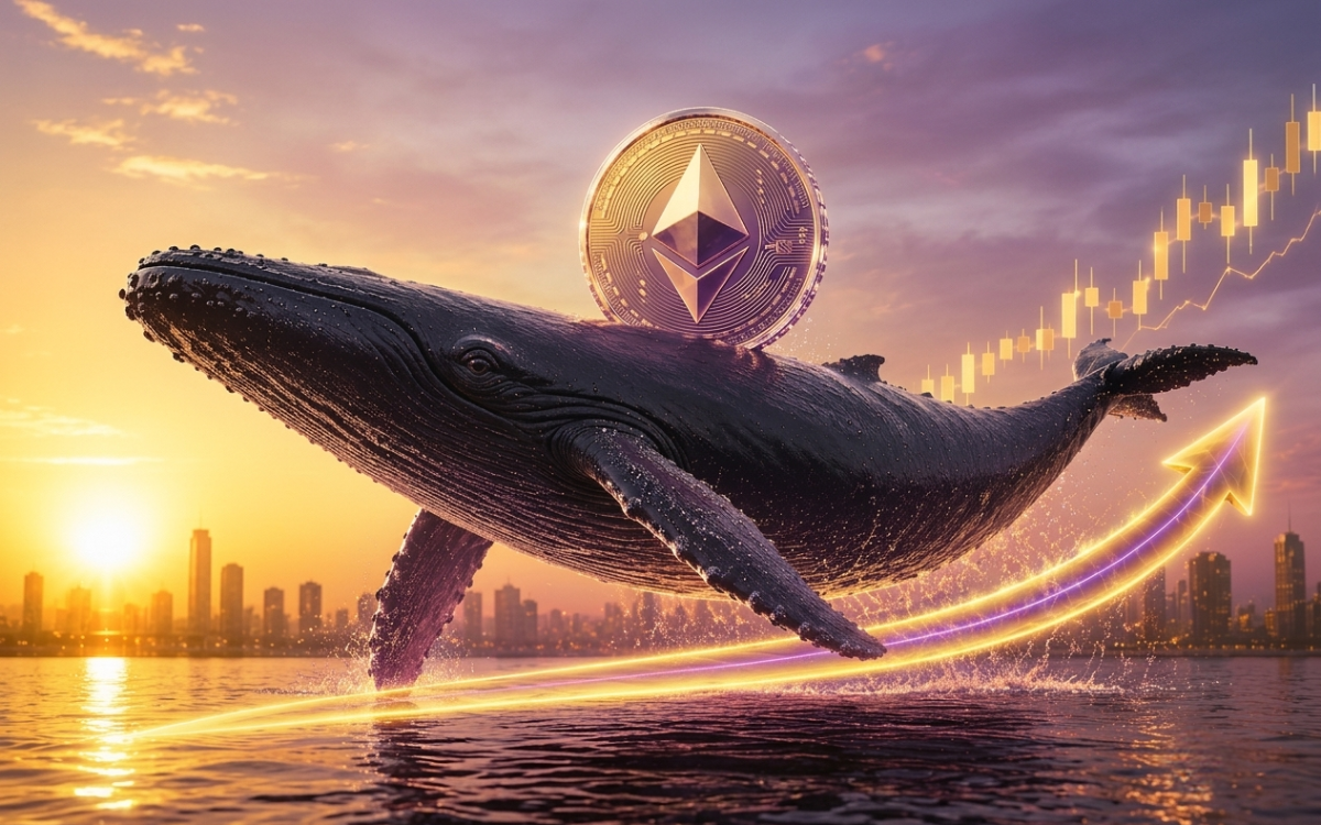 ETH Whale Buys 25,425 ETH Worth $50M in Two Hours