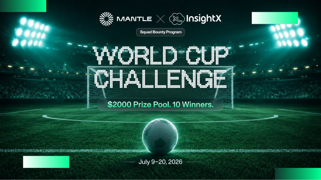 Mantle Network Airdrop: How to Enter the InsightX World Cup Challenge 1 https://usethebitcoin.com/wp-content/uploads/2026/07/image1-21.png UseTheBitcoin image2 8