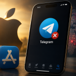 Apple Confirms Telegram App Store Removal as GRAM Tumbles