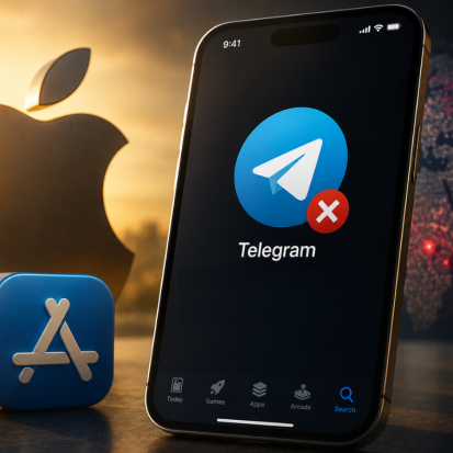 Apple Confirms Telegram App Store Removal as GRAM Tumbles