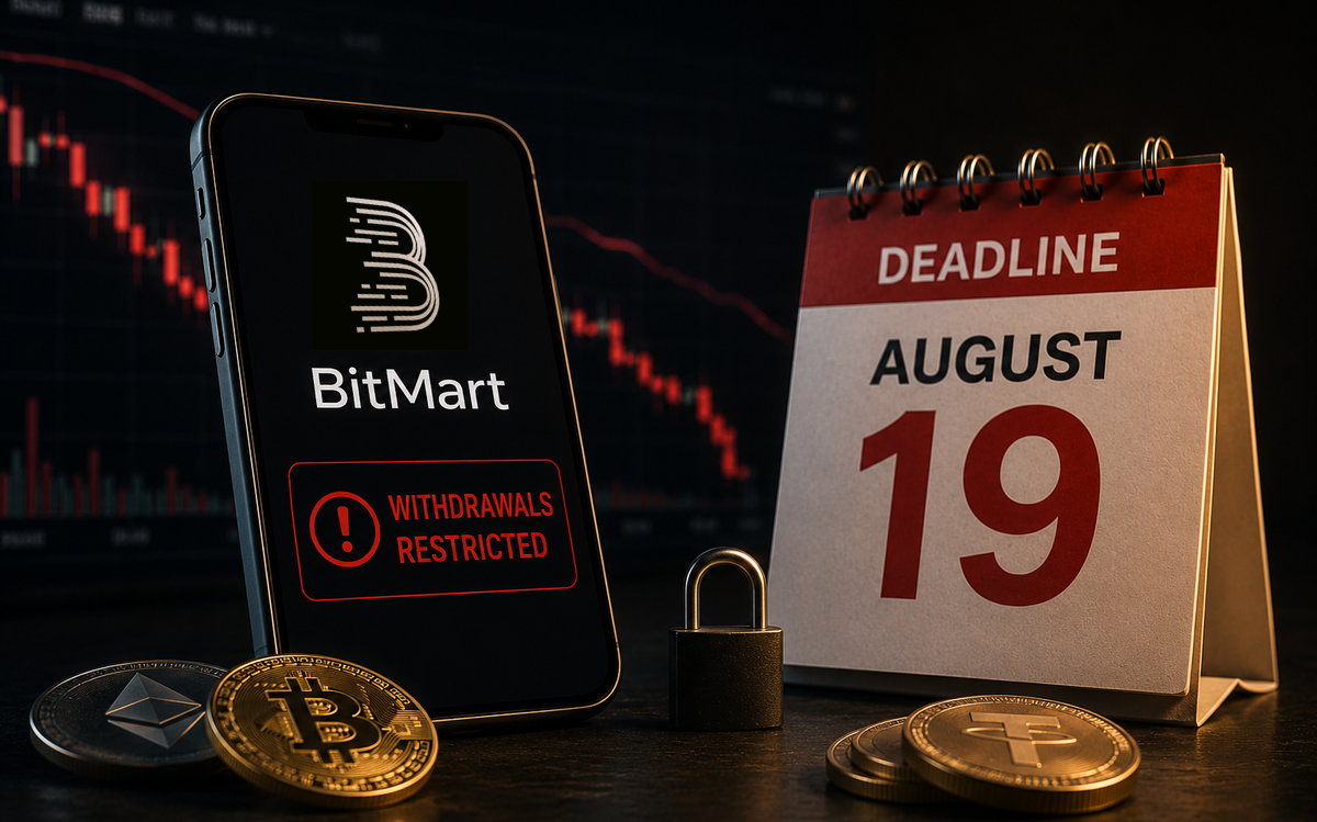 BitMart Shutdown Meets Aug. 19 Withdrawal Deadline