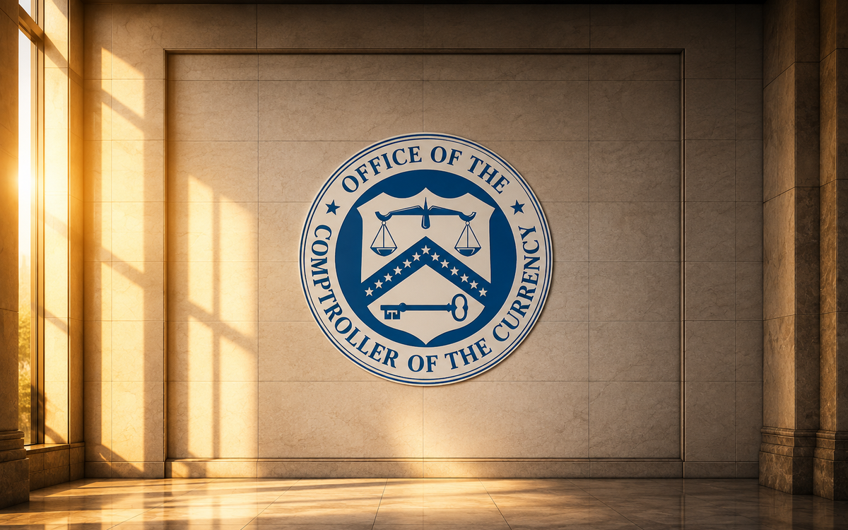 OCC Sets Path for Crypto Firms Toward National Bank Charters
