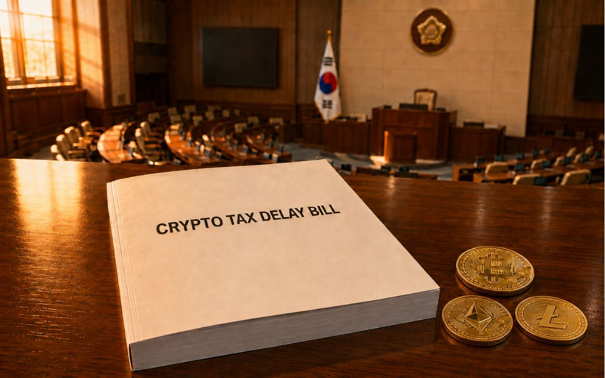 Crypto Tax Delay Bill Filed in South Korea