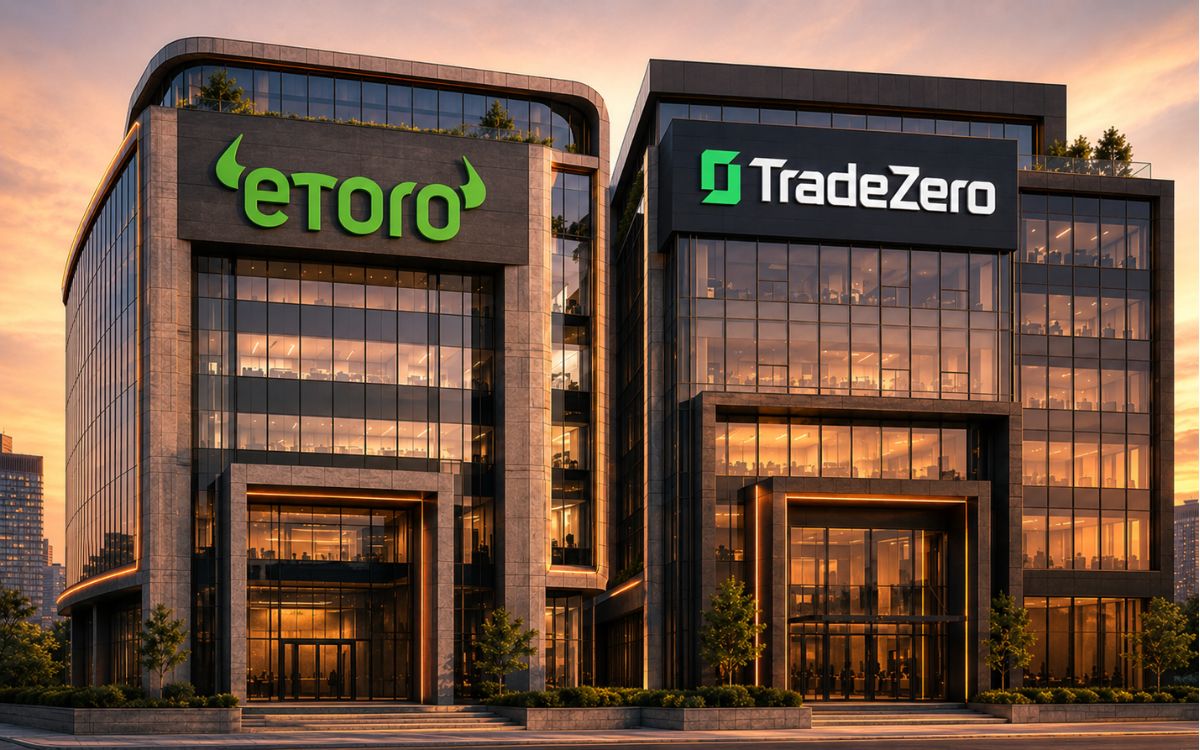 eToro TradeZero Deal Lands as Crypto Trades Slide 73%