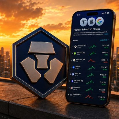 Crypto.com Launches Tokenized Stocks Trading in Europe