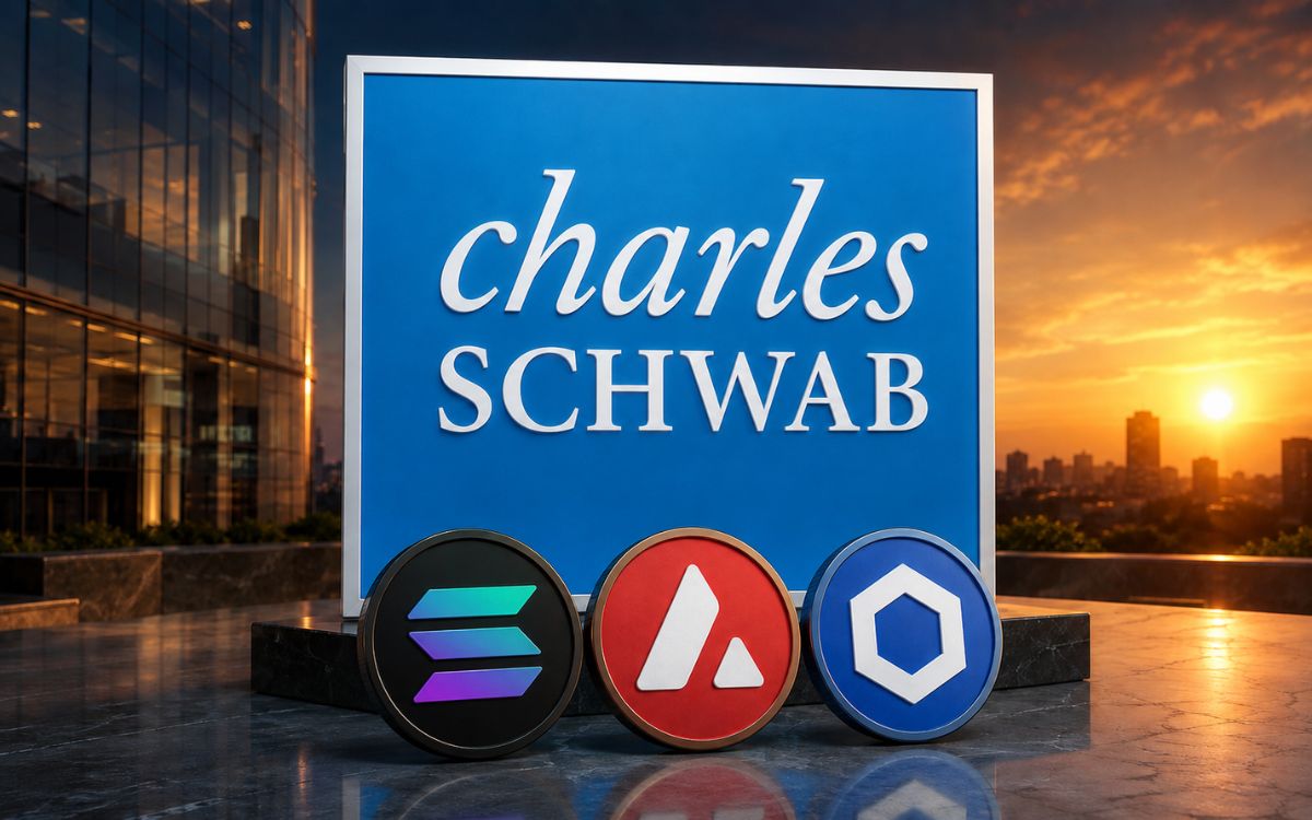 Schwab Crypto Adds Solana, Avalanche, and Chainlink