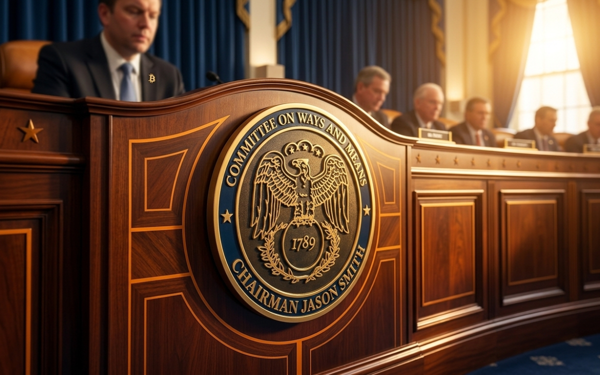 US Crypto Tax Bill Targets $10 Fee Exemption as House Panel Prepares Vote