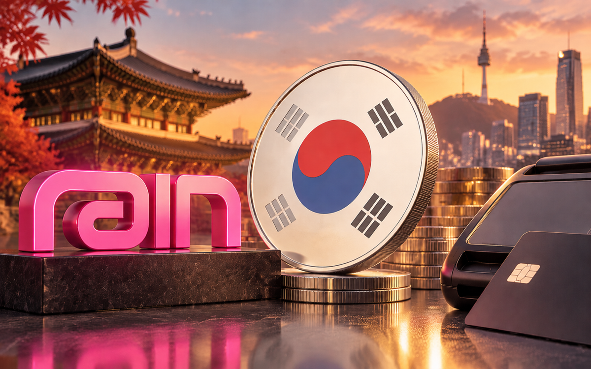 Rain Adds Korean Won Support for Stablecoin-Powered Payments
