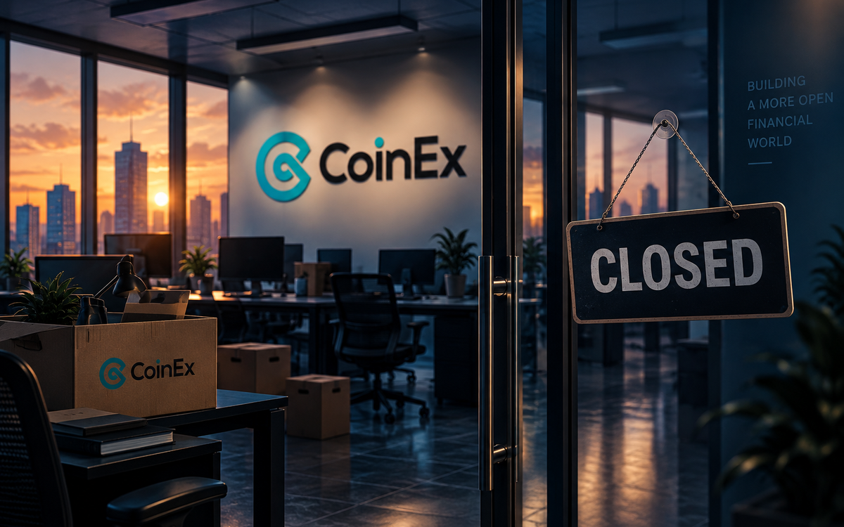 CoinEx Ends Nine Years of Operations as Crypto Trading Volumes Fall