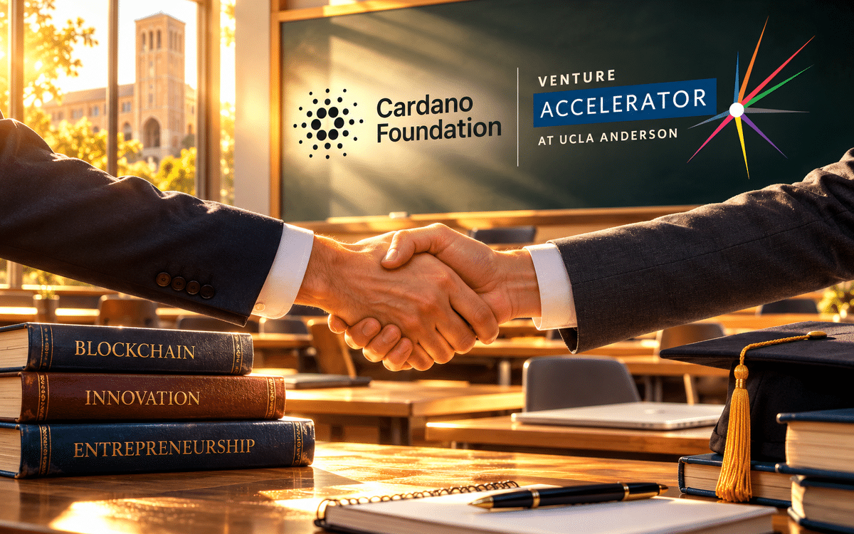Cardano Foundation and UCLA Anderson Join Forces on Blockchain Education