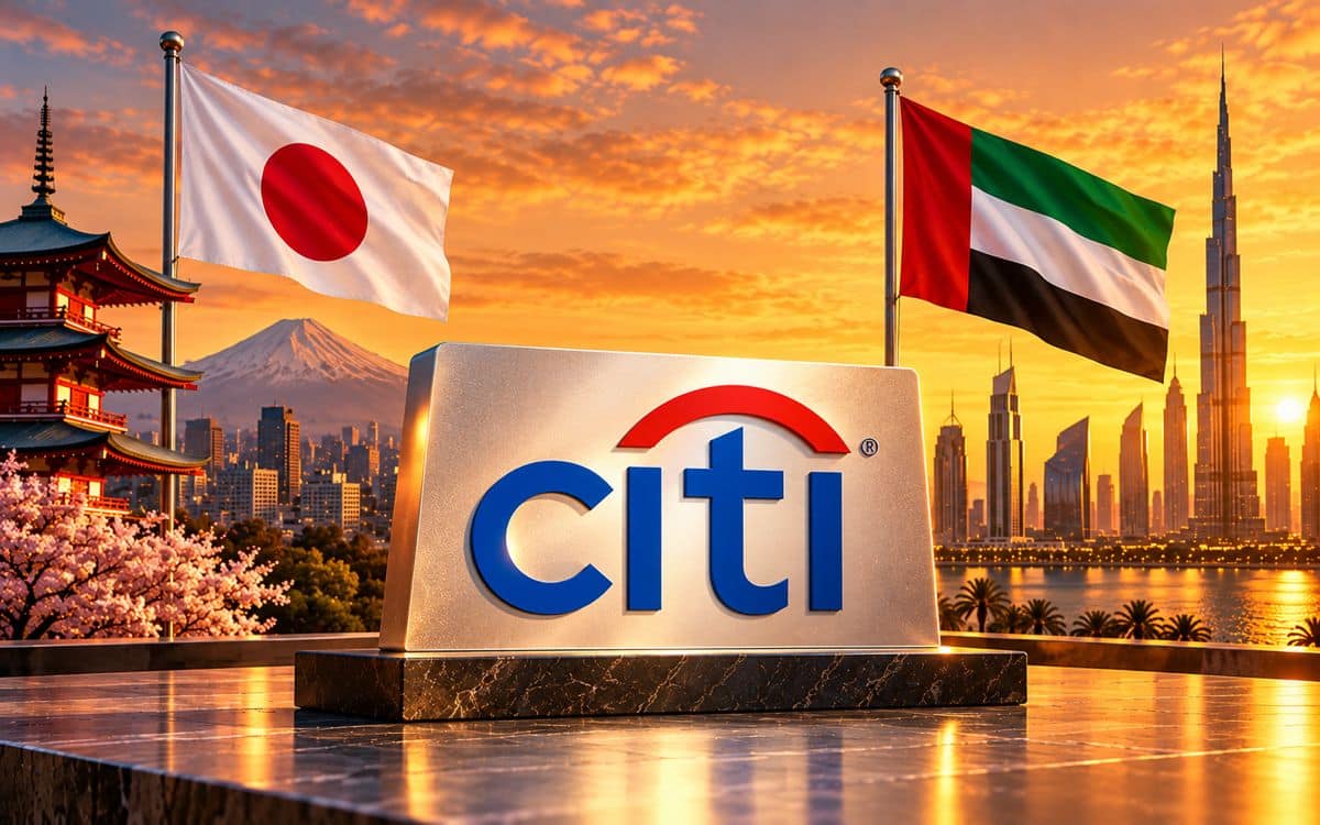 Citi Expands Token Services to Japan and UAE for 24/7 Payments