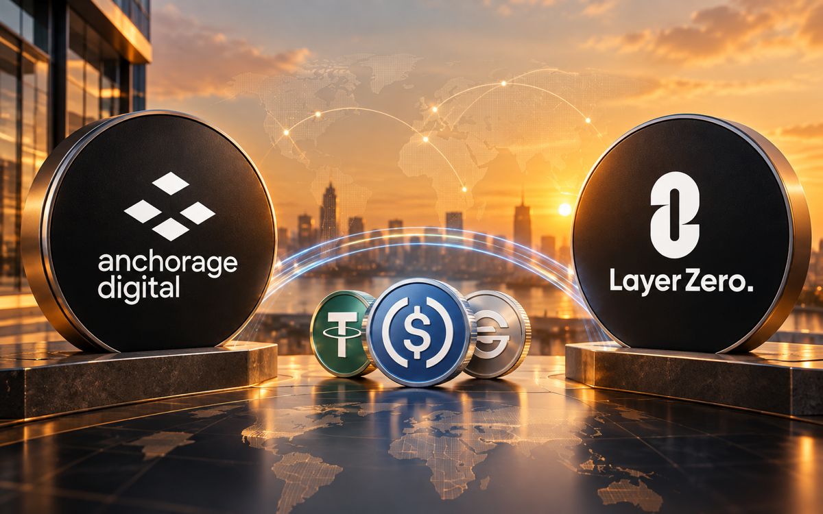 Anchorage Digital Selects LayerZero for Cross-Chain Stablecoin Issuance