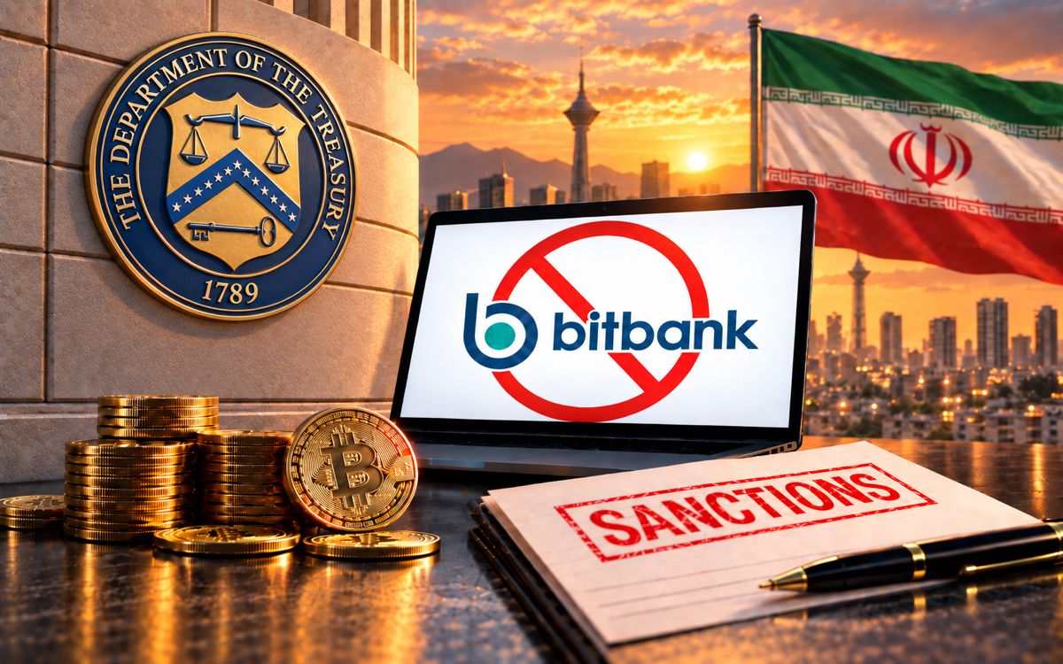 US Treasury Sanctions Iranian Crypto Exchange BitBank Over Alleged Bitcoin Transfers to the IRGC