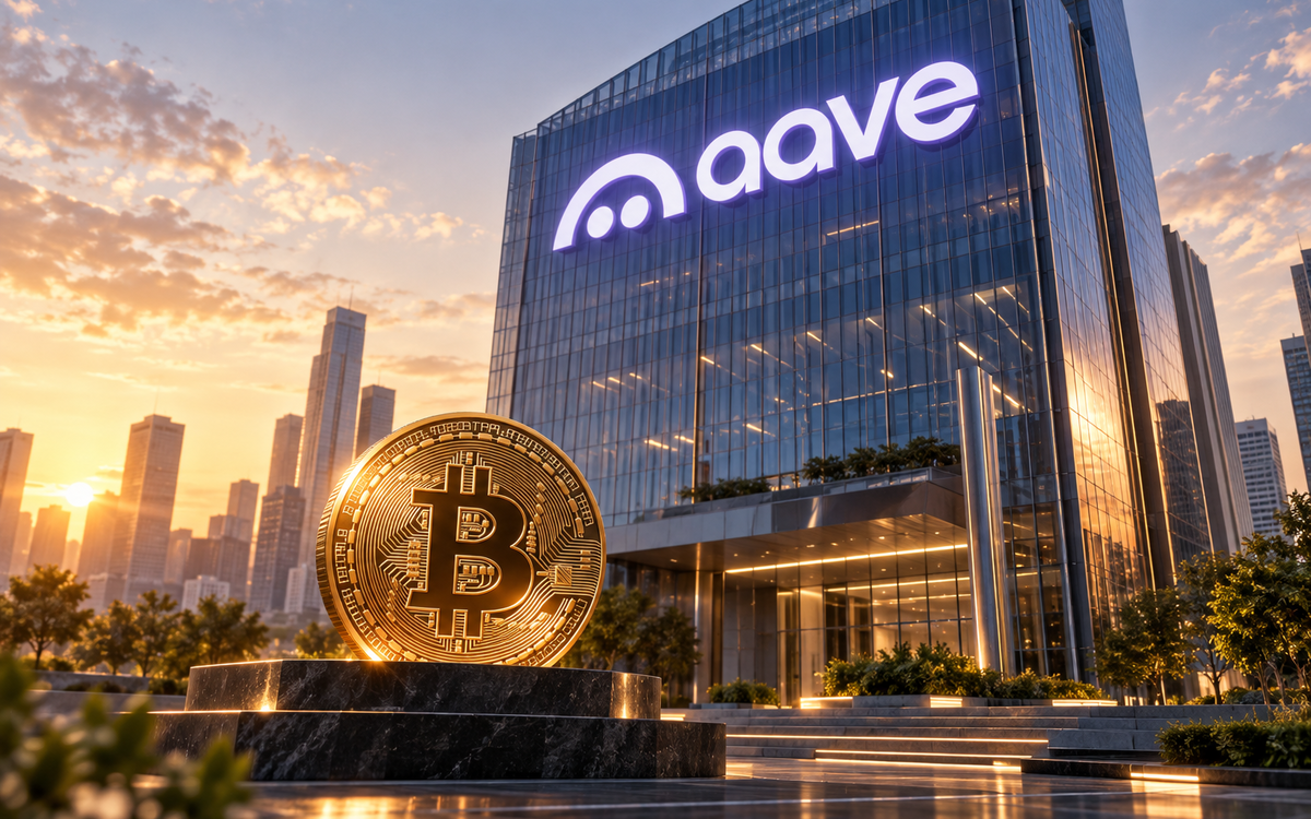 Aave Proposes Bitcoin-Backed Lending for Institutions Through V4