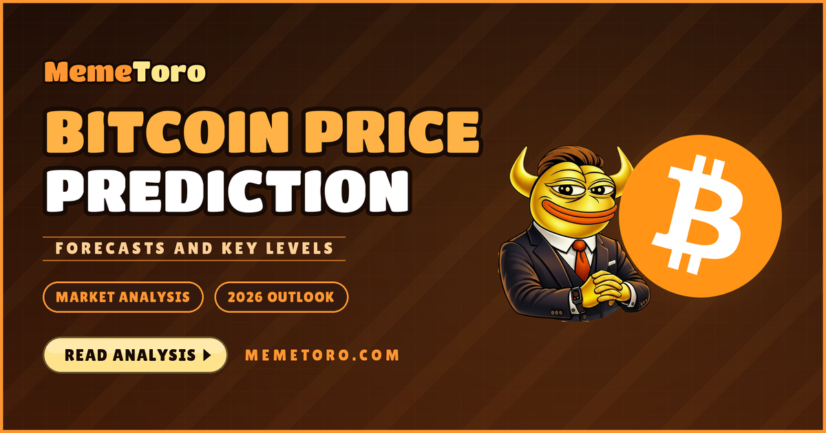 Bitcoin Price Prediction: Can BTC Reach $85K as MemeToro Builds AI Memecoin Launches?